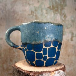 Kleine Tasse petrol