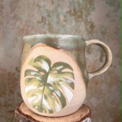 Portraittasse Monstera variegata